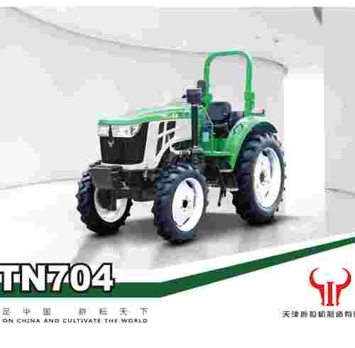 TTN704 Caballos de fuerza mediosCompra al por mayor Mini tractor agrícola agrícola sobre orugas con motor de ruedas en venta