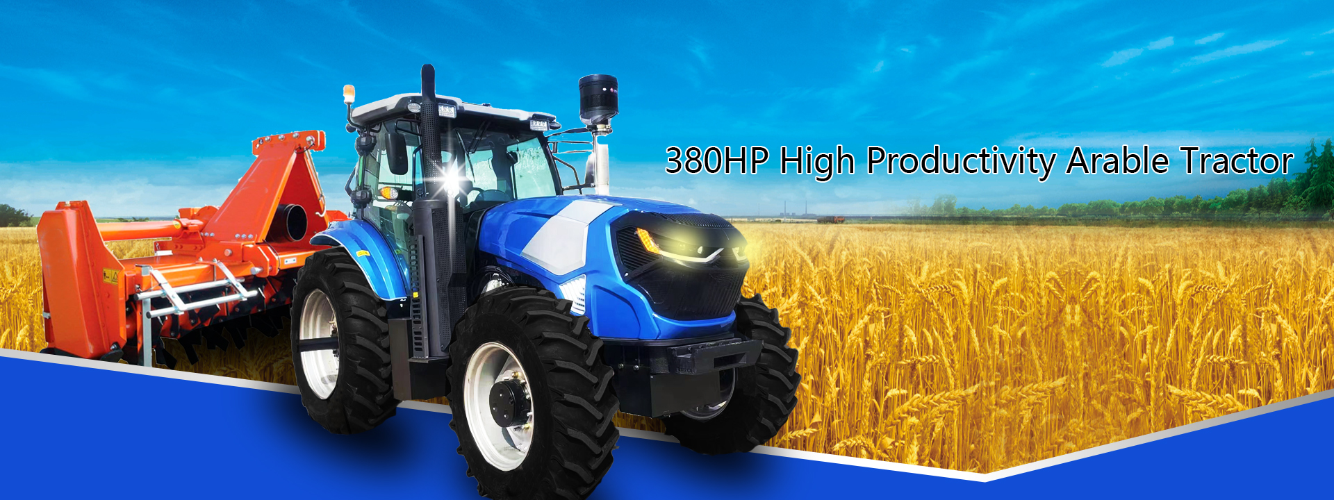 380HP High Productivity Arable Tractor