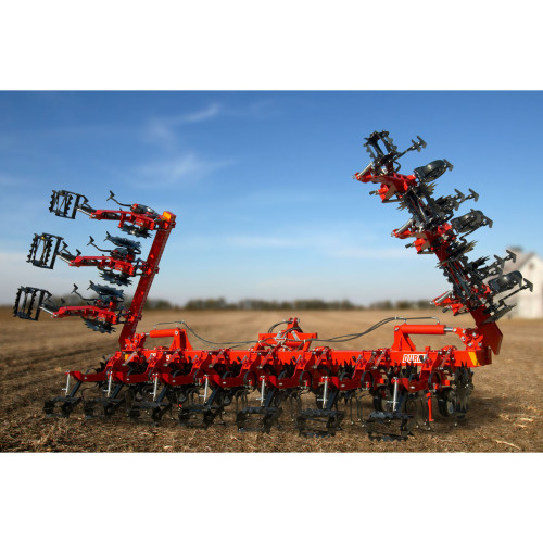 13 Rows Inter-Row Cultivator-Without Fertilizer-Foldable For Walking Tractor Quality Farm Mounted  Planter Connected to Tractor