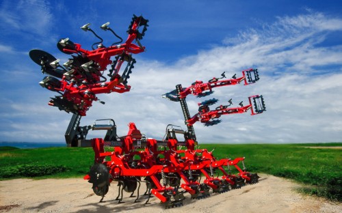 13 Rows Inter-Row Cultivator-Without Fertilizer-Foldable For Walking Tractor Quality Farm Mounted  Planter Connected to Tractor