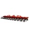 13 Rows Inter-Row Cultivator-Without Fertilizer-Foldable For Walking Tractor Quality Farm Mounted  Planter Connected to Tractor