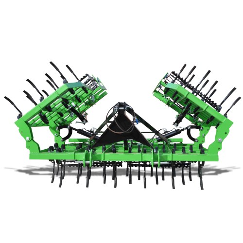 Stubble Cultivator Foldable Spring Roller Cultivator Walking harrow roller for tractor cultivators