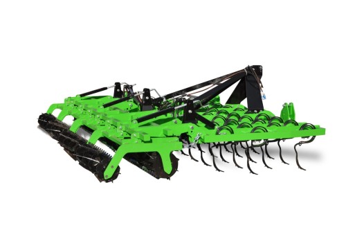 Stubble Cultivator Foldable Spring Roller Cultivator Walking harrow roller for tractor cultivators