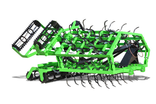 Stubble Cultivator Foldable Spring Roller Cultivator Walking harrow roller for tractor cultivators