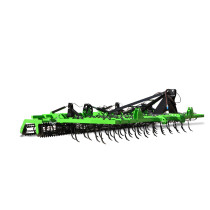 Stubble Cultivator Foldable Spring Roller Cultivator Walking harrow roller for tractor cultivators