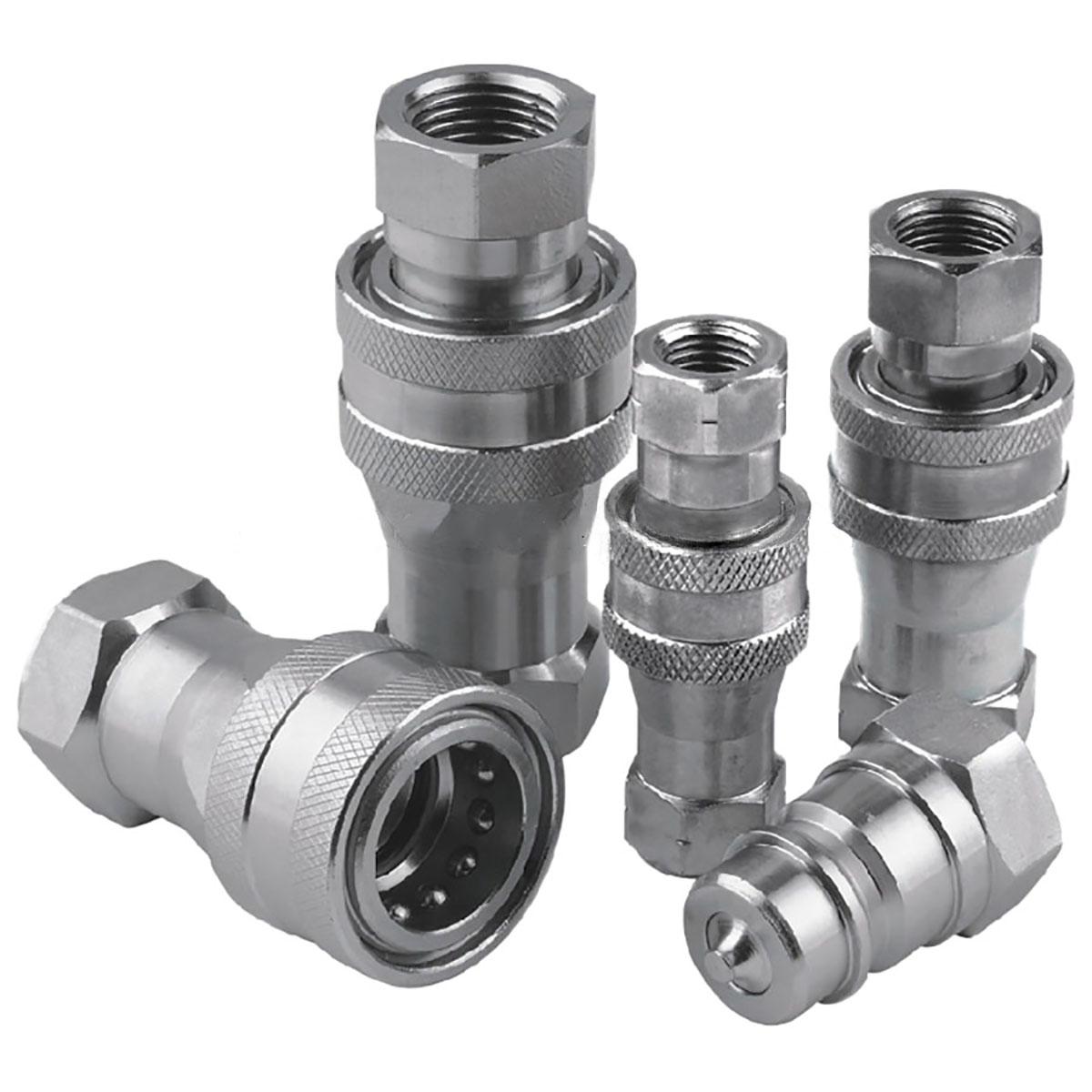 Stainless Steel Hydraulic Quick Couplings Couplers