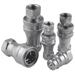 Acoplamientos rápidos hidráulicos de acero inoxidable