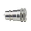 Acoplamiento rápido hidráulico con rosca BSPP NPT ISO a