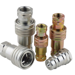 BSPP NPT Thread Hydraulic Quick Coupler ISO a