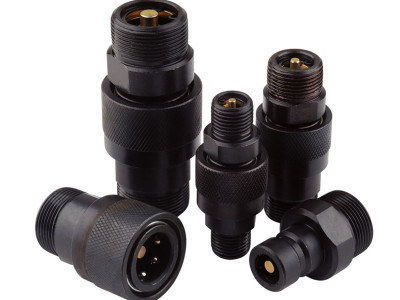 QZB275-77 Quick Release Hydraulic Coupling Male Thread