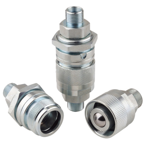 Thread Lock Hydraulic Quick Release Coupler Poland