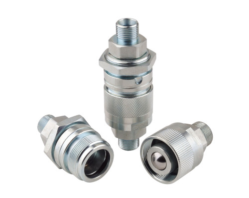 Thread Lock Hydraulic Quick Release Coupler Poland