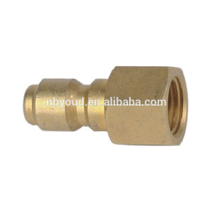 No Valve Hydraulic Quick Coupling Straight-thru