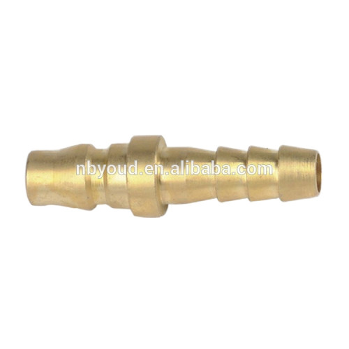 Straight Through No Valve Hydraulic Quick Coupler
