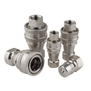 Stainless Steel 304  Hydraulic Quick Coupler ISO7241-B Hydraulic Quick Couplings