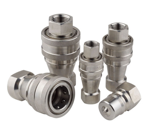 Stainless Steel 304  Hydraulic Quick Coupler ISO7241-B Hydraulic Quick Couplings