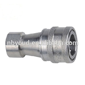 Stainless Steel 304  Hydraulic Quick Coupler ISO7241-B Hydraulic Quick Couplings