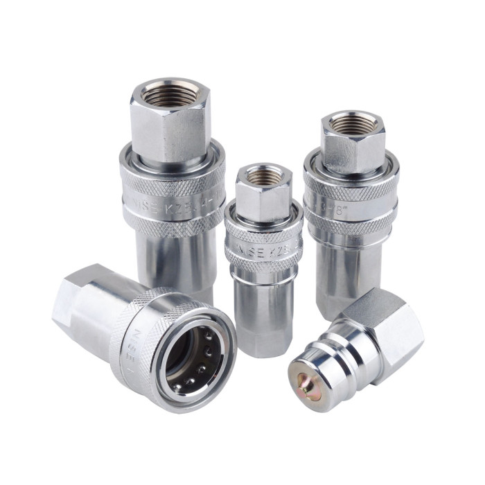 وصلات سريعة هيدروليكية من النوع المفتوح والمغلق KZE وصلات سريعة هيدروليكية قياسية صينية