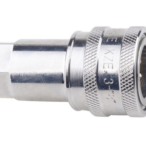 KZE Open and Close Type Hydraulic Quick Couplings Chinese Standard Hydraulic Quick Couplings