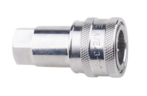 KZE Open and Close Type Hydraulic Quick Couplings Chinese Standard Hydraulic Quick Couplings