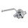 Hydraulic High Pressure Ball Valve Khb & KHB3K 500 Bar Carbon Steel  Stainless Steel ZINC WHITE PLATED