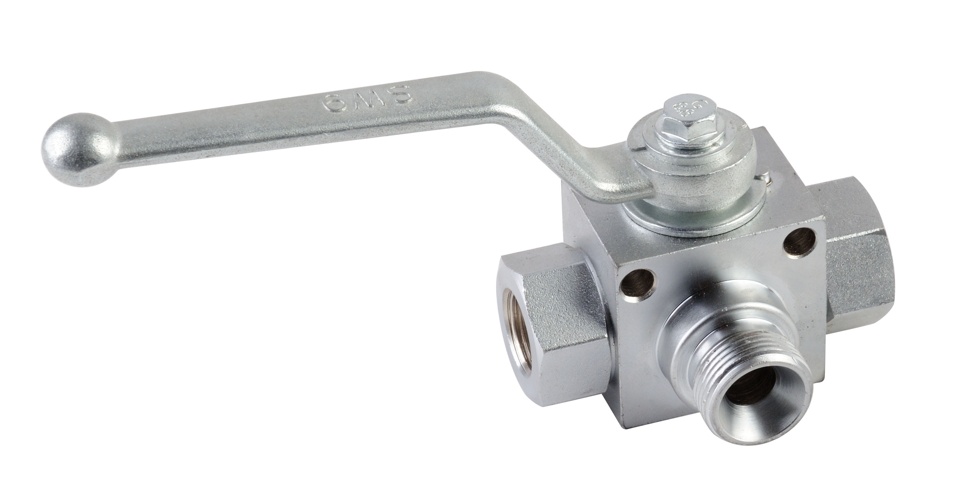 KHB3K Ball Aside Mounting Holes Series Ball Valve with Holes Non-return Valve