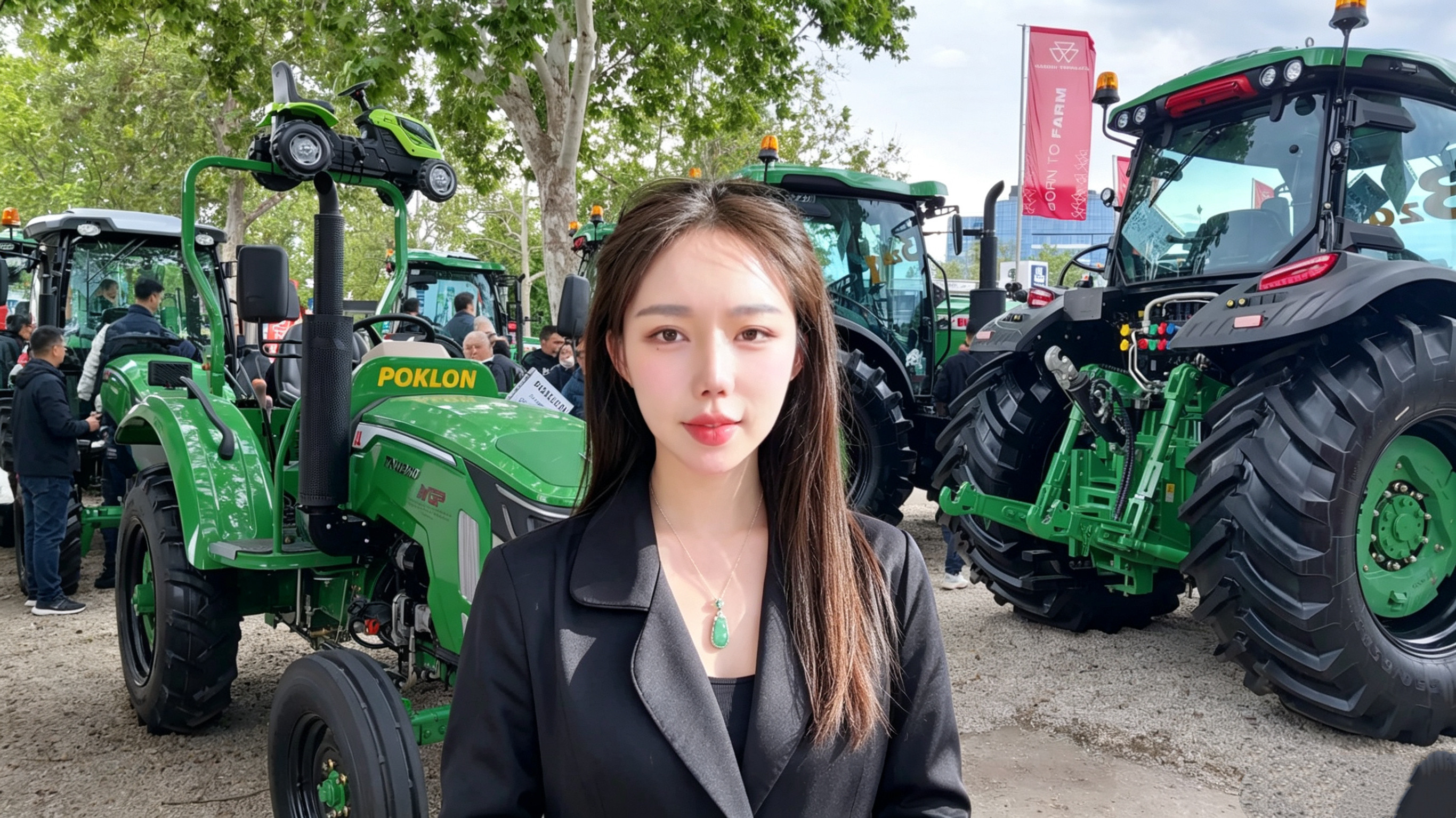 Iron Bull Tractor,Serbian Agricultural Tractor Exhibition