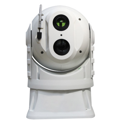 Dome serveillance camera Giro-stabilized Shipborne double spectrum system C340