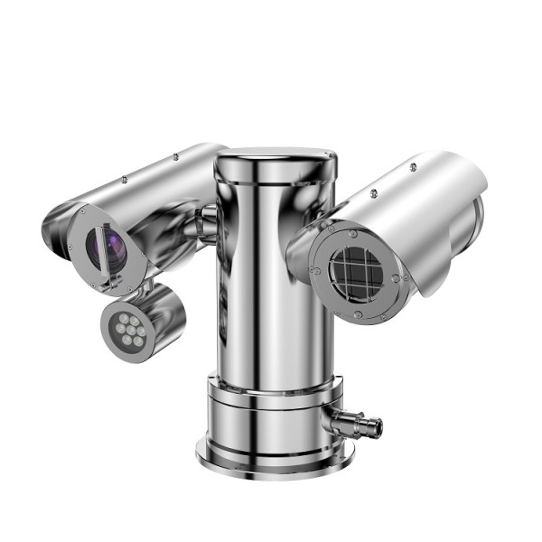 Sistema PTZ a doppio spettro antideflagrante per telecamera di servizio CCTV