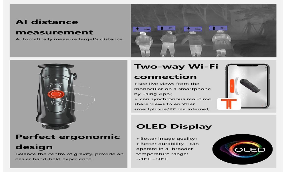 wifi app thermal monocular 