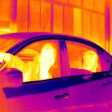 Application of Thermal Imaging Cameras in the Automotive Industry