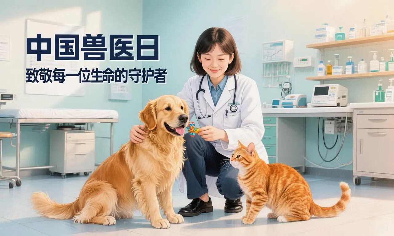 【中国兽医日】致敬每一位“毛孩子”的守护者!