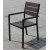 Wholesale Modern Outdoor WPC Garden Chair With Aluminum Frame(YF-SMC202)