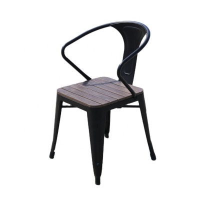 Wholesale Outdoor WPC Patio Garden Chair With Aluminum Frame(YF-SMC203)