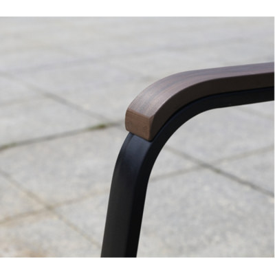 Wholesale Modern Stackable Outdoor WPC Garden Chair(YF-SMC204)