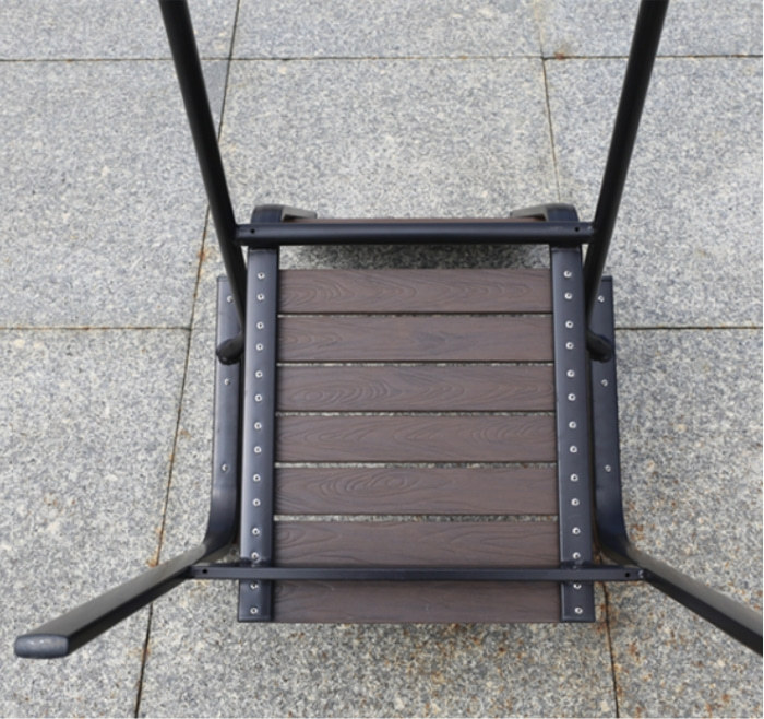 Wholesale Modern Stackable Outdoor WPC Garden Chair(YF-SMC204)