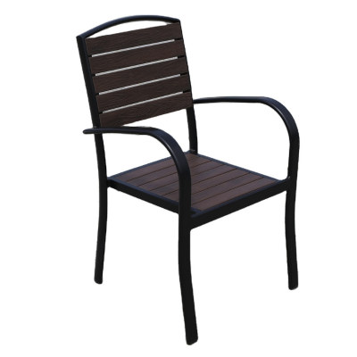 Wholesale Modern Stackable Outdoor WPC Garden Chair(YF-SMC205)