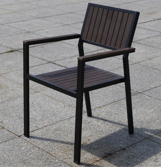 Wholesale Modern Outdoor WPC Garden Chair(YF-SMC206)