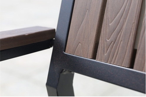 Wholesale Modern Outdoor WPC Garden Chair(YF-SMC206)