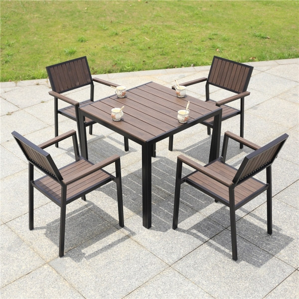 Wholesale Modern Outdoor WPC Garden Chair(YF-SMC206)