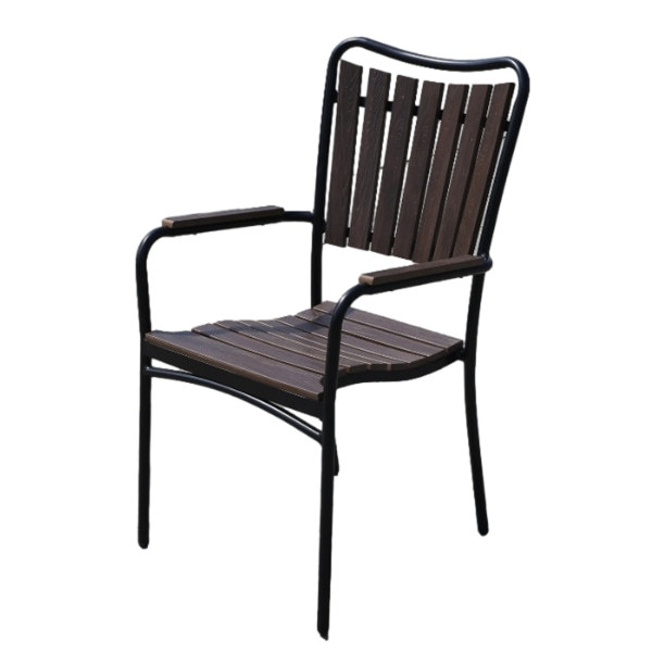 Wholesale Stackable Outdoor WPC Garden Chair(YF-SMC207)