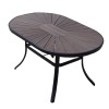 Wholesale Outdoor Courtyard WPC Garden Dining Table(YF-SMT202)