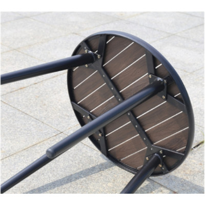 Morden Outdoor Round WPC Garden Table(YF-SMT203)