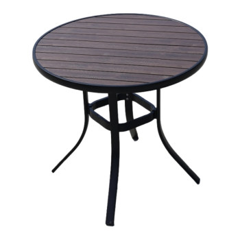 Wholesale Morden Round WPC Garden Dining Table(YF-SMT204)