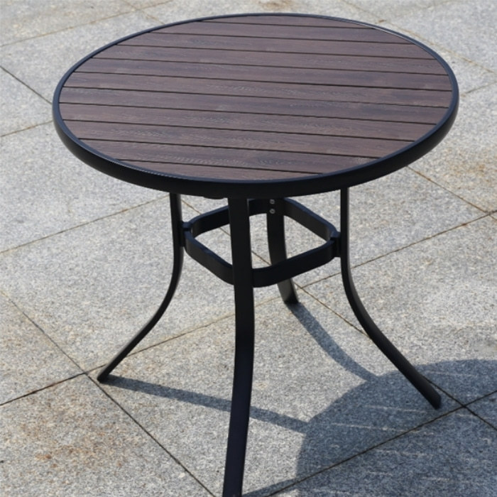 Wholesale Morden Outdoor Round WPC Garden Table(YF-SMT204)