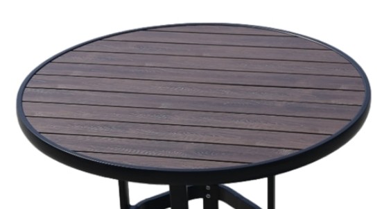 Wholesale Morden Outdoor Round WPC Garden Table(YF-SMT204)