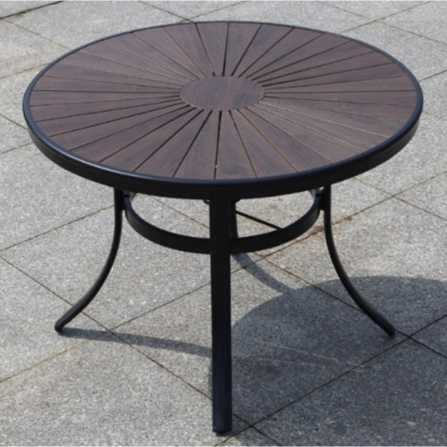 Wholesale Morden Outdoor Round WPC Garden Table(YF-SMT205)