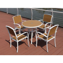 Wholesale Modern Stackable Outdoor WPC Garden Chair(YF-SMC208)