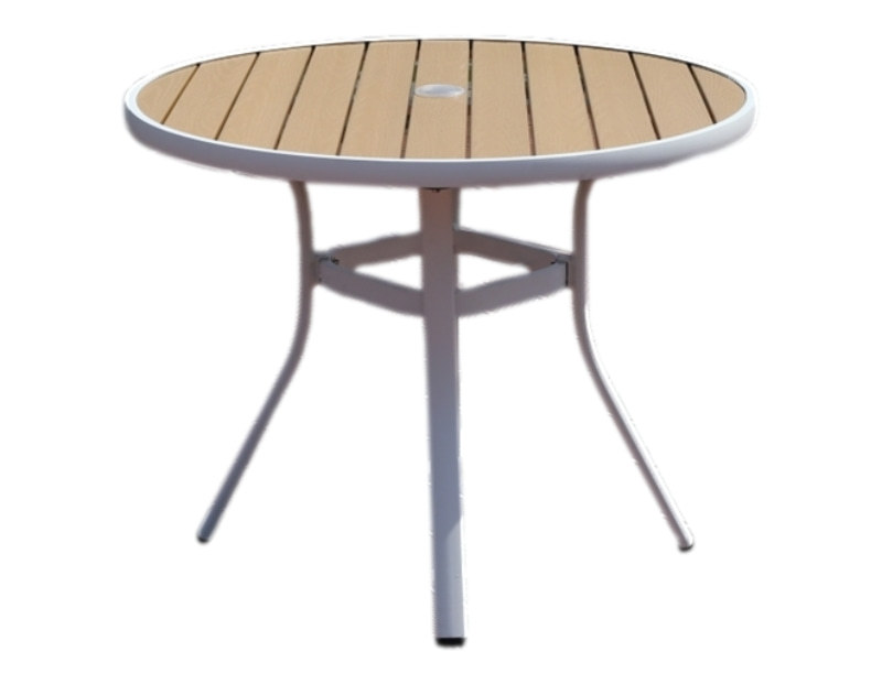 Wholesale Morden Outdoor Round WPC Garden Table(YF-SMT208)