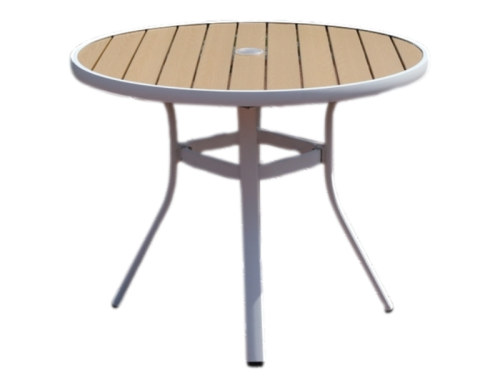 Wholesale Morden Outdoor Round WPC Garden Table(YF-SMT208)